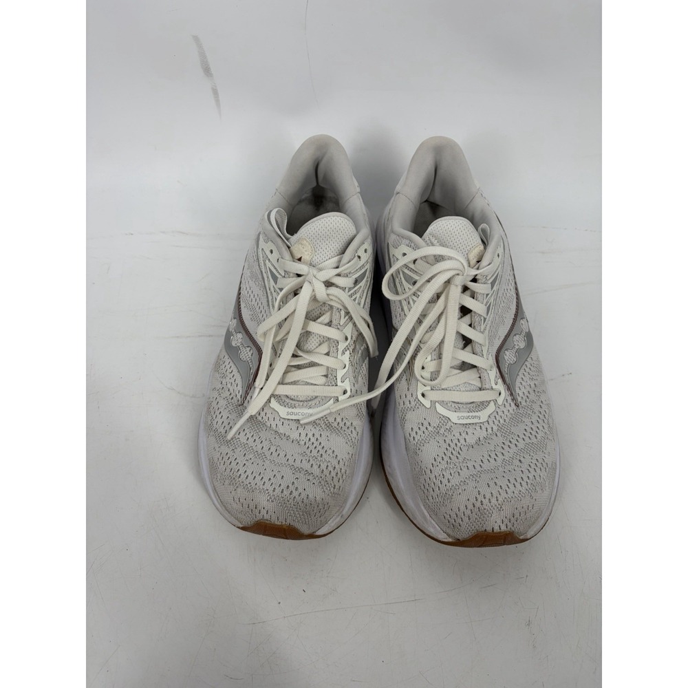 SAUCONY Echelon Womens White Running Walking Sneakers Shoe Size 8.5W - Picture 5 of 10